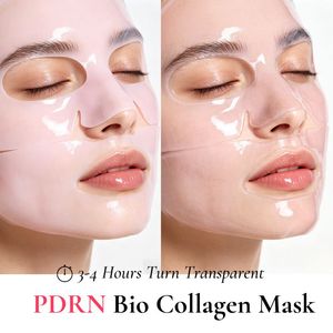 Mascarilla Facial <span class=keywords><strong>de</strong></span> Gel Bio con Ácido Hialurónico, Colágeno, Vitamina C y PDRN <span class=keywords><strong>para</strong></span> Tratamientos <span class=keywords><strong>de</strong></span> Salón y Rutinas <span class=keywords><strong>de</strong></span> Spa en Casa - Product Image 2