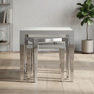 Tabouret en aluminium - Product Image 1