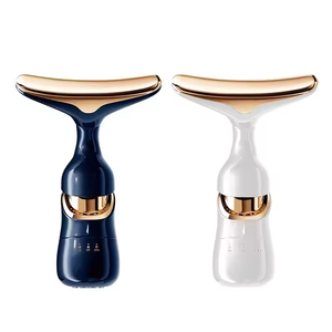 Máy mát xa mặt thông minh <span class=keywords><strong>3</strong></span> trong 1-Thiết kế đầu massage có thể thay thế để kích hoạt sâu da mặt và cổ và giảm nếp nhăn - Product Image 2