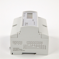 Medidor de Energía Trifásico con Riel DIN, Modbus RS485, 80A, Relé Integrado, Control Remoto, Clase 1.0 de Precisión, Pantalla LCD