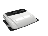 Climatiseur de stationnement M7 12V/24V 2000-2400W avec compresseur scroll 200-800W/200-850W pour réfrigérant R134a