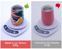 Beuachy tasse à café sous vide à double paroi avec logo personnalisé gobelets de 12 oz vente en gros en vrac gobelet à vin en acier inoxydable de 12 oz avec couvercle