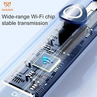 Nettoyeur d'oreilles robotisé avec caméra endoscopique, otoscope, pince à épiler robotisée, cure-oreille WiFi 1080P 12MP pour usage domestique, Omni-Gyro USB