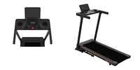 Meilleur tapis roulant électrique portable pliable à usage domestique écran LED équipement de gymnastique Machine de marche et de course à bas prix