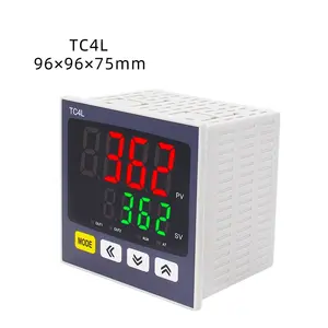 Controlador de temperatura de pid inteligente, saída múltipla digital de entrada tc4l 96*96 ssr para medição de temperatura industrial