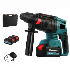 Máy khoan búa điện không dây 21V, công suất cao, không chổi than, pin lithium, đa năng, dùng được cho bê tông - Product Image 4