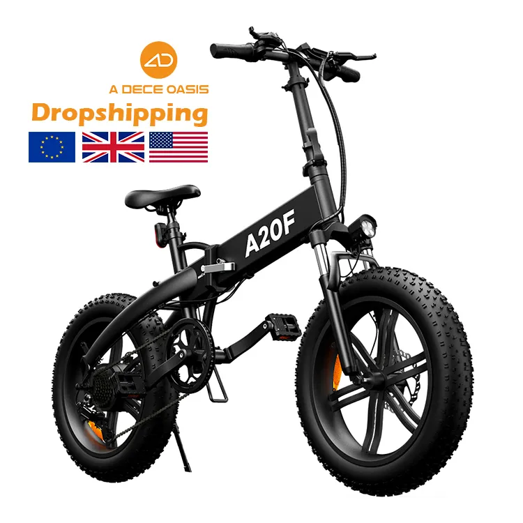 ADO A20F Deutschland Full Suspen USA 20 Zoll Fett reifen Reifen Electr Electric Ebike Bike Fahrrad Kostenloser Versand in Bangladesch Korea