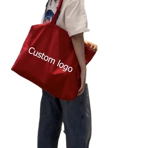 Bolsa de Compras de Lona de Algodón Reciclable con Logotipo Personalizado Impreso, Bolsa de Compras Reutilizable Ecológica - Product Image 1