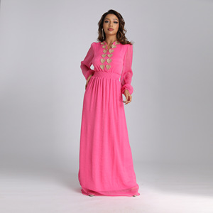 <span class=keywords><strong>Ashura</strong></span> 2023 femmes modeste silhouette droite Abaya dernière robe de Style marocain de Dubaï nouvelles tendances pour les femmes musulmanes - Product Image 2