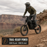 YeeE Y19 Off Road Electric Dirt Motorcycle 72V 22.5Ah Removable Battery for Outdoor Trail Adventure Riding