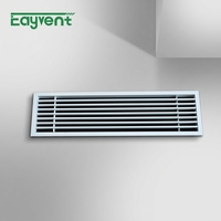 Grille linéaire à fentes de haute qualité à prix abordable, sortie d'air CVC en alliage d'aluminium pour le marché mondial