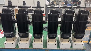Aluminum Rotary Cylinder Pneumatic Actuator With Motor And <b>Cable</b> Connection Standard Structure - Product Image 5