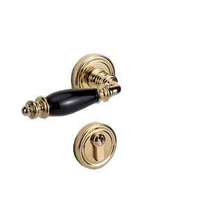 Manijas Modernas <span class=keywords><strong>de</strong></span> Latón Sólido para Puertas, Juego <span class=keywords><strong>de</strong></span> Cerraduras Magnéticas Silenciosas con Llaves para Apartamentos, Oficinas, Edificios y Sistemas <span class=keywords><strong>de</strong></span> Resorts - Product Image 1