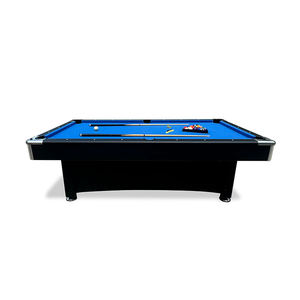 Mesa de Billar Snooker <span class=keywords><strong>TopSports</strong></span> de 8 Pies para Casa, Oficina o Sala de Juegos con Cojines de Goma Duraderos y Troneras de Cuero, Última Mesa de Pool - Product Image 3