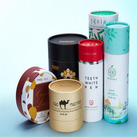 Boîte à thé en papier kraft, contenant pour cure-dents, produit de qualité alimentaire, vente en gros, pièces