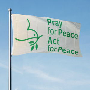 กา<span class=keywords><strong>ร</strong></span>ออกแ<span class=keywords><strong>บ</strong></span><span class=keywords><strong>บ</strong></span>ใหม่อธิษฐานเพื่อสันติภา<span class=keywords><strong>พ</strong></span>สำหรับ<span class=keywords><strong>ธง</strong></span>สันติภาพสำหรับสนามหญ้าสนามหญ้าใน<span class=keywords><strong>ร</strong></span>่มตกแต่งกลางแจ้ง - Product Image 6