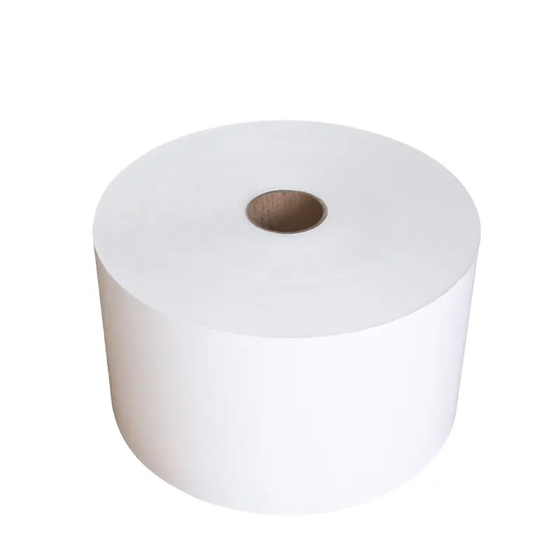 יצרן בסין תווית נייר דביק עצמי ג'מבו גליל משלוח תווית מדפסת 4x6 תווית נייר תרמית ישירה