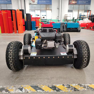 Cortadora de Césped Portátil con Ruedas, Motor de Gasolina de 224cc, Arranque Eléctrico, Control Remoto, Grado Industrial, <span class=keywords><strong>Robot</strong></span> Pequeño, Motor de 4 Tiempos - Product Image 6