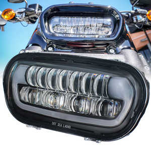 脂肪鲍勃Fxfb Fxfbs高/低光束9.8 ”前照灯的2018脂肪鲍勃前照灯总成 - Product Image 6