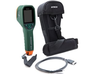 Cámara Termográfica Extech IRC130 con Tecnología MSX, Termómetro IR de 80x60 IR y 2MP, Visualización de -25°C a 650°C - Product Image 4