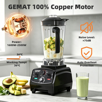 Zware professionele fruitmixer, ijsvergruizer, commerciële blender, citruspers, ijsvergruizer-blendermachine