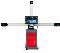 Máquina de Alineación de Ruedas 3D para Camiones y Autobuses, Alineador de Ruedas con Medición Multi-Eje, Control Inalámbrico y Seguimiento por Cámara