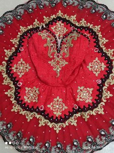 <span class=keywords><strong>Gonna</strong></span> Tutu da balletto professionale in attraente nuovo <span class=keywords><strong>Tulle</strong></span> rigido Jacquard rosso taglia personalizzata accolto in Stock - Product Image 4