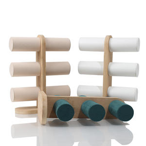 Новое предложение, партиями по 3 слой бамбукового волокна и черный браслет часы заколка для волос Веревка для изготовления украшений дисплей стойки опора - Product Image 4