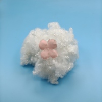 Fibre de polyester recyclée HCS 3D/7D/15D, fibre creuse conjuguée siliconée HCS recyclée pour le rembourrage