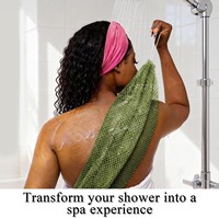 Esponja de baño exfoliante africana auténtica OEM con nudos y cuerdas, cepillo para espalda, tamaño personalizado, paño de lavado