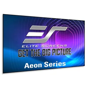 Elite AR180WH2 180inch ultra short throw projector 4k Big Projection Screens Fixed Frame Projector Screen Adjustable