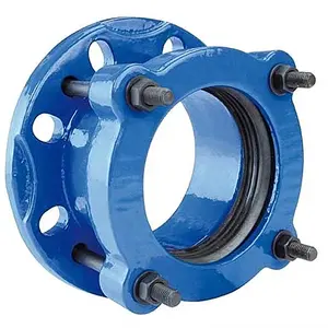 Ruixuan fabrica adaptador de flange de ferro fundido DN300 de acoplamento universal rápido