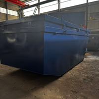 Bac à déchets industriel auto-vidant de 1,5 mètre cube, certifié CE, garantie 1 an, pour le recyclage extérieur