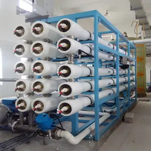 Zeewater Naar Draagbare Water Omgekeerde Osmose Filter Commerciële Industriële Waterzuiveraar Container Zeewater Ontzilting Machine