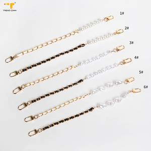 Accessoire <span class=keywords><strong>de</strong></span> <span class=keywords><strong>bijoux</strong></span> personnalisé <span class=keywords><strong>de</strong></span> style coréen perle amovible et dragonne en cuir pour téléphones portables charme élégant - Product Image 2