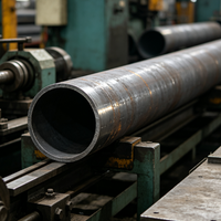 Tuyau sans soudure laminé à chaud sur mesure en acier 42CrMo 4130 4140 pour arbre de machine d'ingénierie