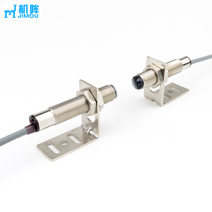 Jimou เซ็นเซอร์แสง M18 M12แบบทรงกระบอกโฟโตอิเล็กทริก DC10-30V สามสายเซ็นเซอร์ลำแสงโฟโตอิเล็กทริกผ่านลำแสง - Product Image 2