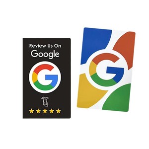 Tarjeta NFC Mori para Reseñas de Google 213/215, Tarjeta de Visita Electrónica Impresa en PVC, Redes Sociales sin Contacto - Product Image 1