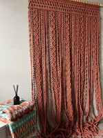 Boho décor pour mariage toile de fond arc placard chambre macramé tenture murale rideau coulissant porte chambre séparateurs pour la maison