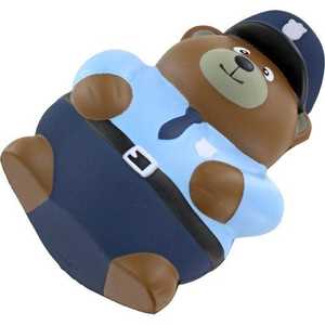 Logo personnalisé Ours de police Pu Anti-Stress Jouet Anti-Stress Balle Anti-Stress - Product Image 2