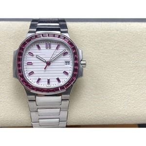 Reloj Impermeable de Súper Calidad, 40 mm, Acero, Movimiento de Diamante, Esfera Blanca de Buceo, 8.5 mm - Product Image 3