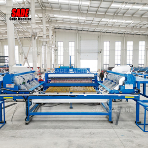 Máquina de Soldadura Automática de Malla de Alambre de Acero para Refuerzo <span class=keywords><strong>SADE</strong></span> SADE09, Control por Pantalla Táctil PLC, Acero al Carbono de Alta Rigidez - Product Image 5
