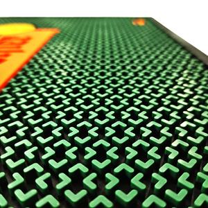 Branded Silicone PVC Bar Mat Rubber Beer Spill Pad Pub Rail Mat Drip Tray Non Slip Service Mat Coaster Placemat - Product Image 2