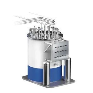 Hochwertige H2-Verflüssigungsmaschine 600L/H kryogene Flüssigkeitswasserstoffmaschine für Stahl und Metallurgie