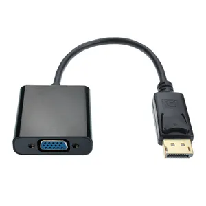 Bộ Chuyển Đổi DP Sang VGA Giá Xuất Xưởng Bộ Chuyển Đổi Cổng Hiển Thị 1080P Displayport DP Male Sang VGA Female Bộ Chuyển Đổi Cáp