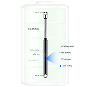 Vente en Gros Briquet Électronique Bougie Cuisine Plasma Arc Usb Rechargeable Briquet Électrique <span class=keywords><strong>pour</strong></span> Poêle Support LOGO Personnalisé - Product Image 6