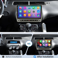 Autoradio tactile Android Plug & Play pour Chevrolet Camaro 2010-2015 avec Carplay, Android Auto et navigation GPS