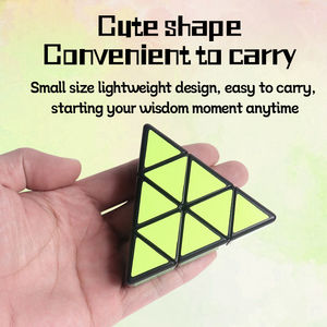 Slim <span class=keywords><strong>Pyraminx</strong></span> 3x3 Speed Magic Cube Puzzle Cube Magic Puzzle Cube Juguetes para niños - Product Image 4