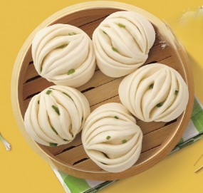 Paquete al por mayor de <span class=keywords><strong>pan</strong></span> <span class=keywords><strong>chino</strong></span> <span class=keywords><strong>congelado</strong></span> Sanquan Scallion Oil Steamed Roll en bolsa de 960g para congeladores de supermercado - Product Image 2