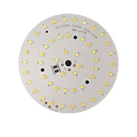 100mm DC 5V LED Source de lumière panneau en aluminium basse tension SMD LED PCB lampe panneau chaud/blanc 3000K/6000K perles